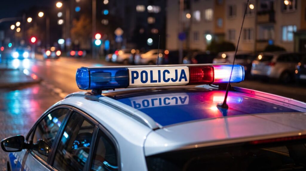 Mężczyzna wdarł się do mieszkania żony, wybijając szybę w drzwiach balkonowych